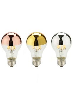 Lampada a LED sfera con cupola colorata – E27