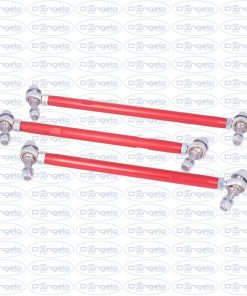 Kit bracci in alluminio anodizzato rosso per fiat 500 f-l-r e 126 d’epoca