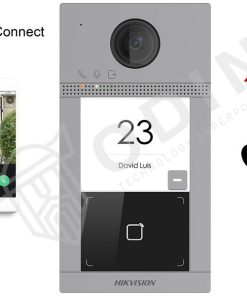Hikvision DS-KV8113-WME1(C) Videocitofono wifi Surface 2 MP ottica grandangolo IP65