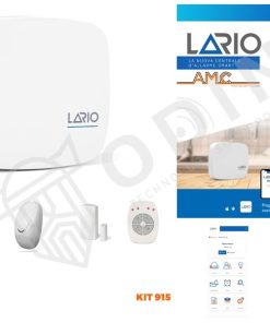 AMC KIT-915 Kit allarme LARIO Smart centrale wireless 64 zone con modulo wifi incorporato