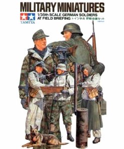Soldati tedeschi in riunione WWII TAMIYA Scala 1:35