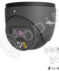 Telecamera VSC-IPT4VDS4CF28-D Dual Light IP 4 Mpx ONVIF ottica 2,8 mm IP67 PoE, con classificazione oggetti nera