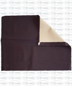 Capote in tessuto pvc bordeaux scuro con interno beige per fiat 500 f-l-r