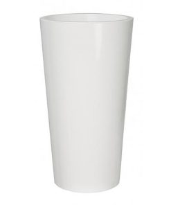 Vaso TUIT euro3plast bianco D 33 x H 61 cm c/contenitore interno