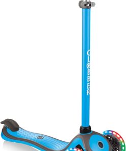 Globber Primo Plus Lights Monopattino Azzurro