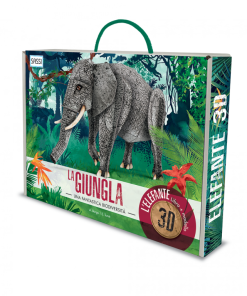 L’elefante 3D. La giungla. Una fantastica biodiversità Sassi Edizioni