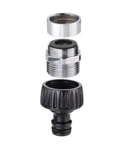 CLABER art.8597  presa a rubinetto bagno o cucina in rapido  3/4 F + M22 + F24 +