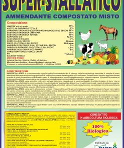 Superstallatico ammendante compostato misto